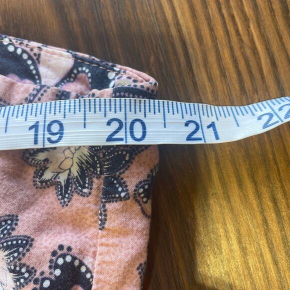 Torrid Mini Black & Pink Floral Sweetheart Shirred Back Dress Size 3=3X - Picture 9 of 12